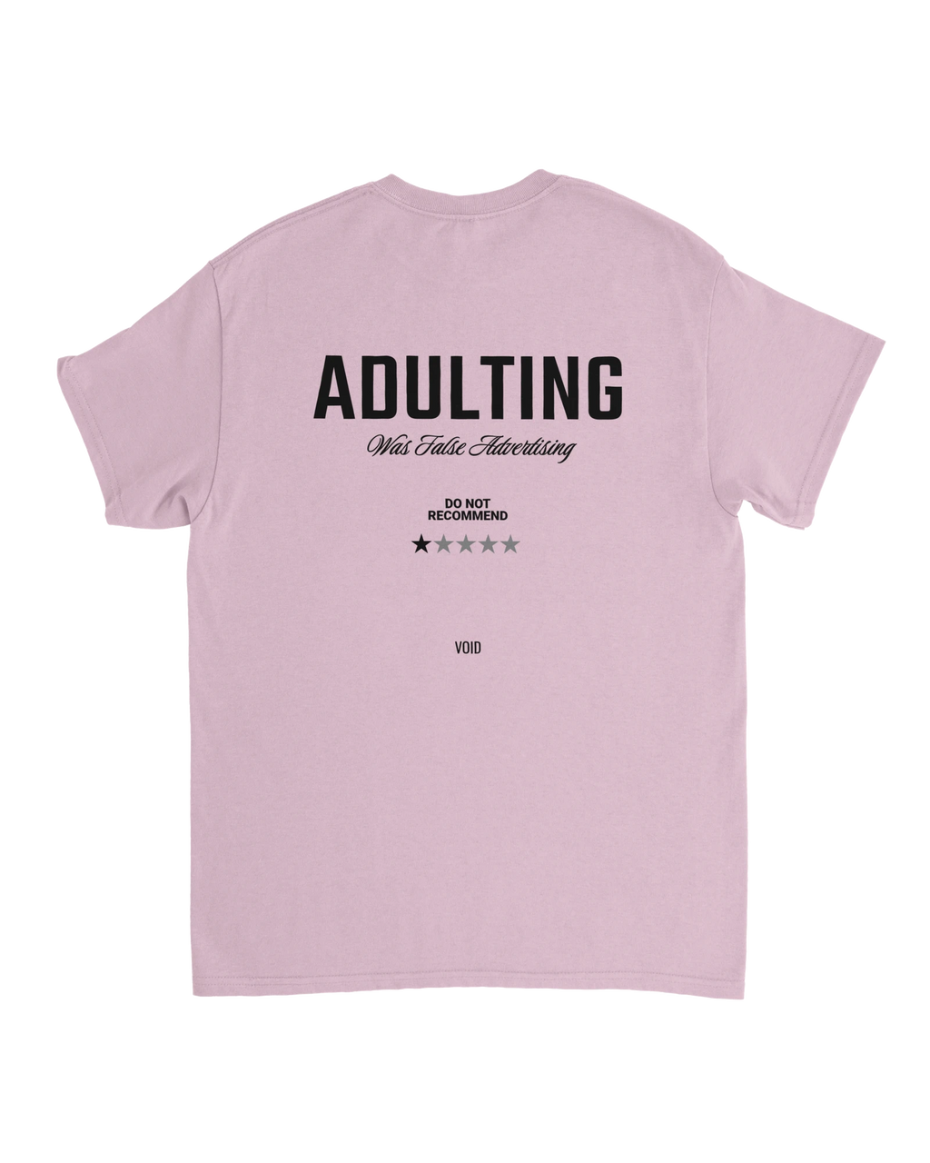 light pink back