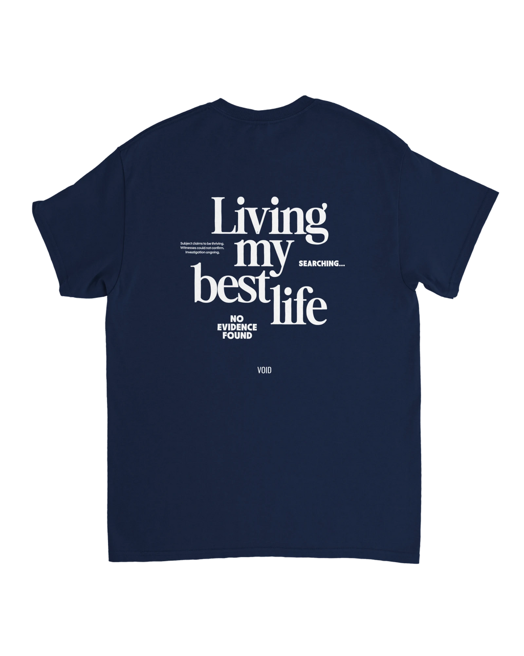 navy back