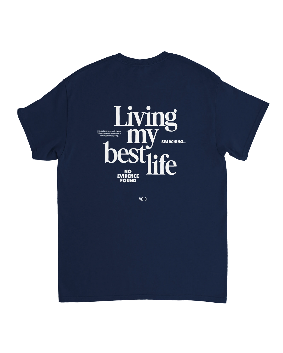 navy back