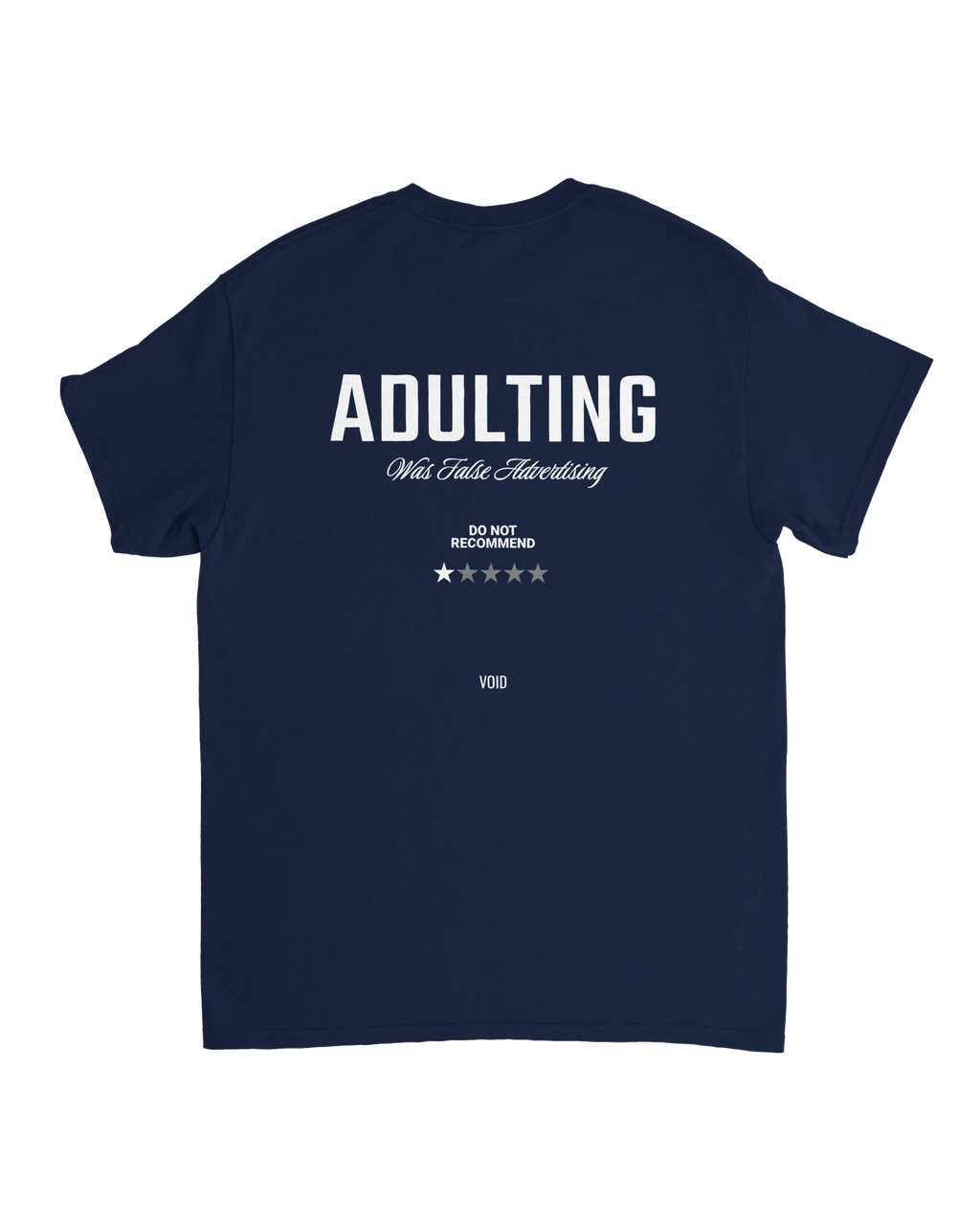 navy back