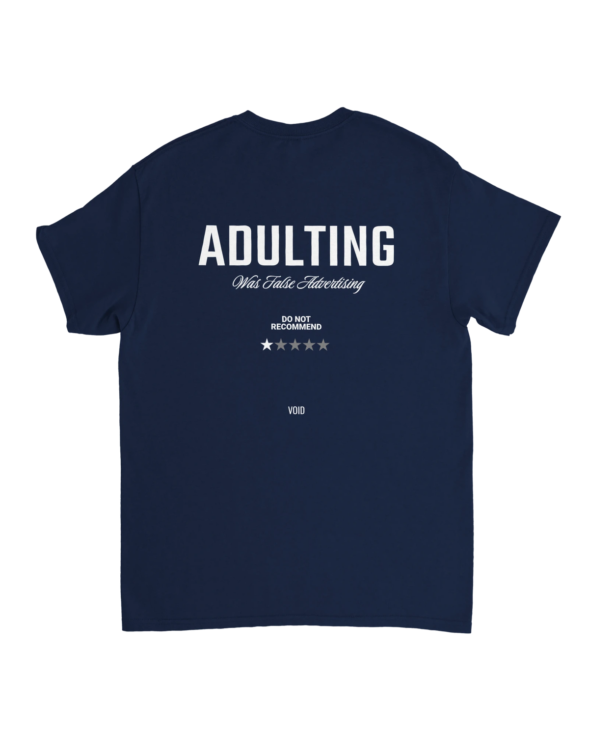 navy back